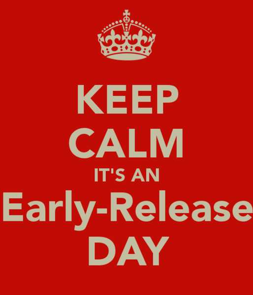 Early release Wednesday warning sign