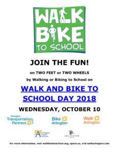 Walk bike to school day